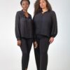 RUFFLE COLLAR BLOUSE - Image 3