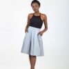 BOX PLEATED SKIRT - Image 2