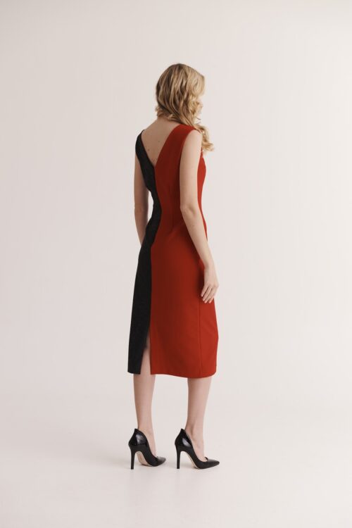 The Persimmon Colourblock Dress