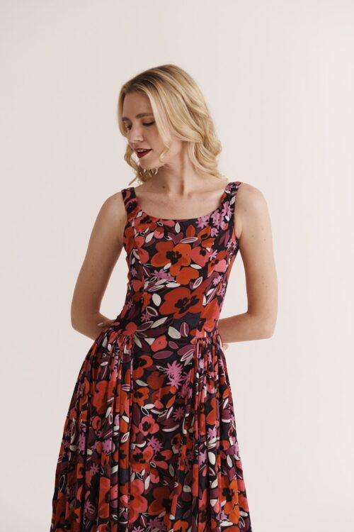 The Floral Flare Dress