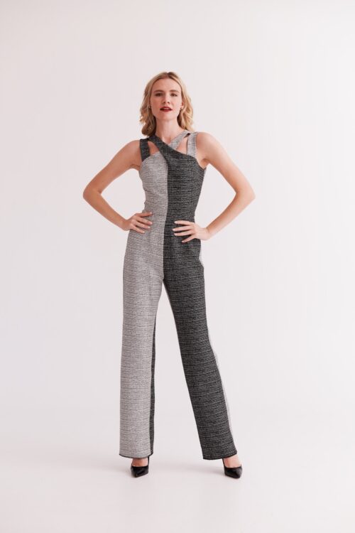 Crossed Static Jumpsuit