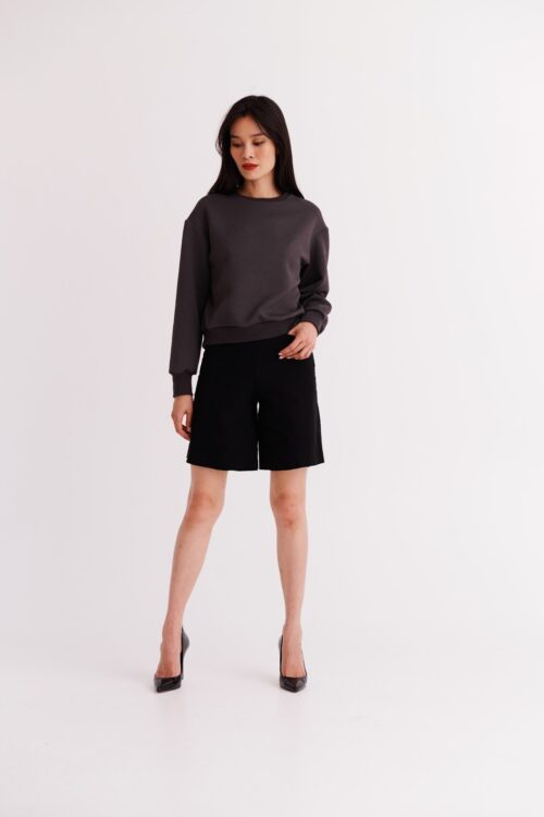 Quilted Sweatshirt