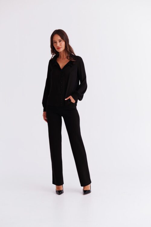 Peasant Blouse + Wide Leg Pant Set